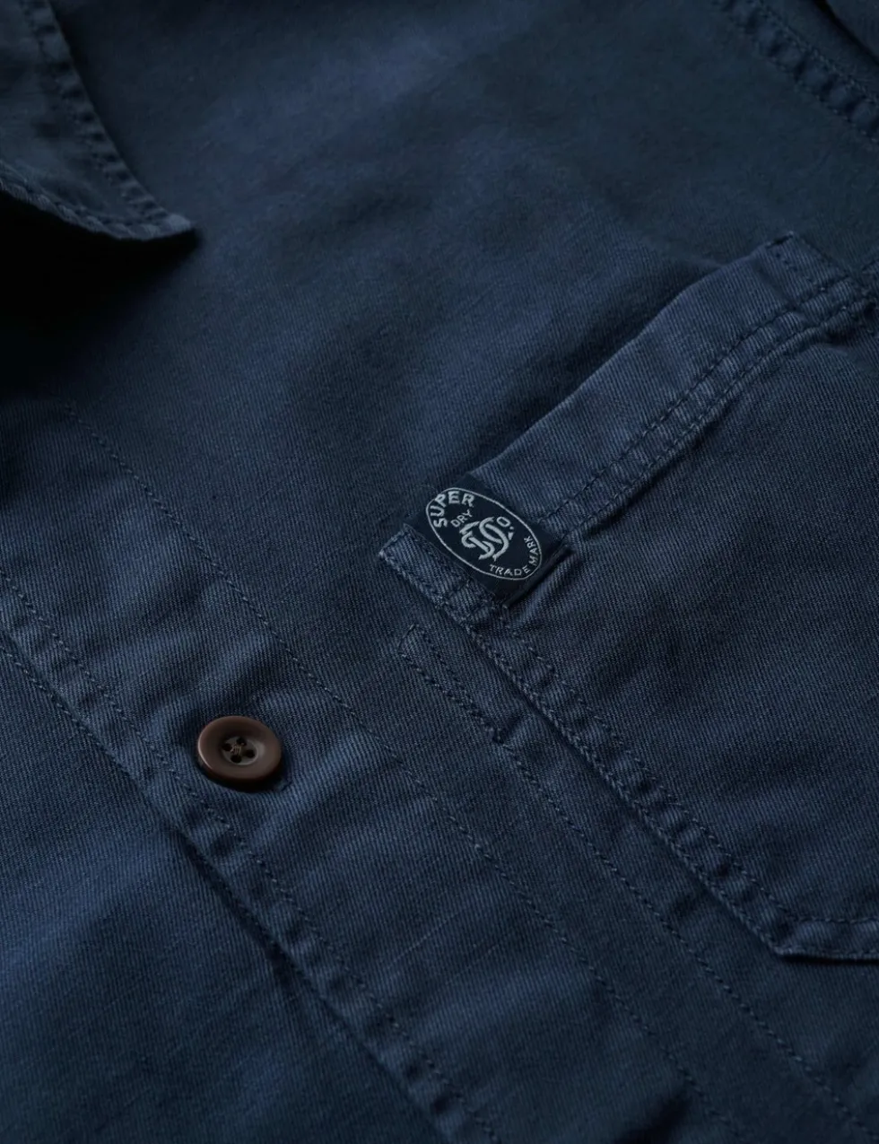Linen Blend Overshirt