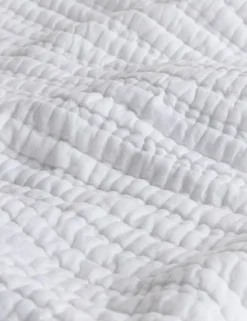 Linen Blend Quilted Bedspread