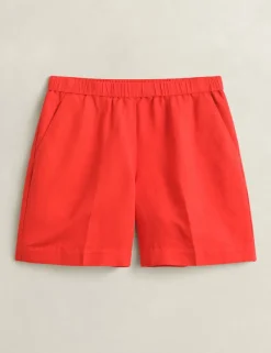 Linen Blend Shorts