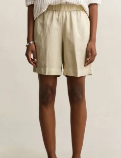 Linen Blend Shorts