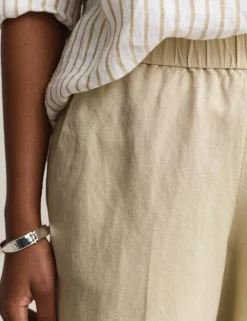 Linen Blend Shorts