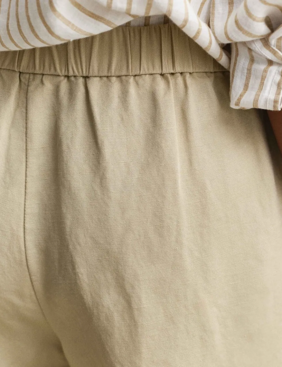 Linen Blend Shorts