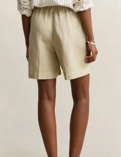 Linen Blend Shorts