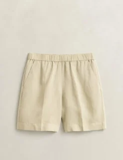 Linen Blend Shorts