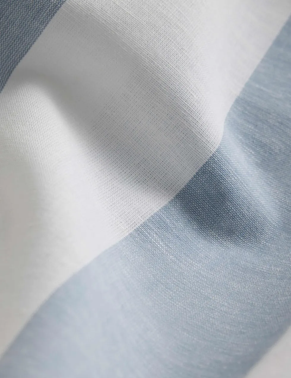 Linen Blend Striped Yarn Dye Bedding Set