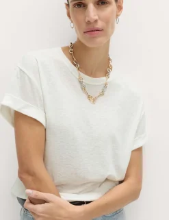 Linen Blend T-Shirt