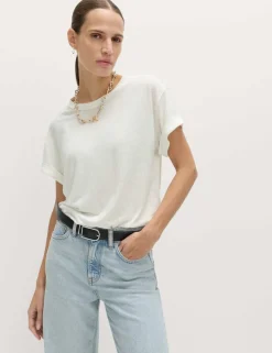 Linen Blend T-Shirt