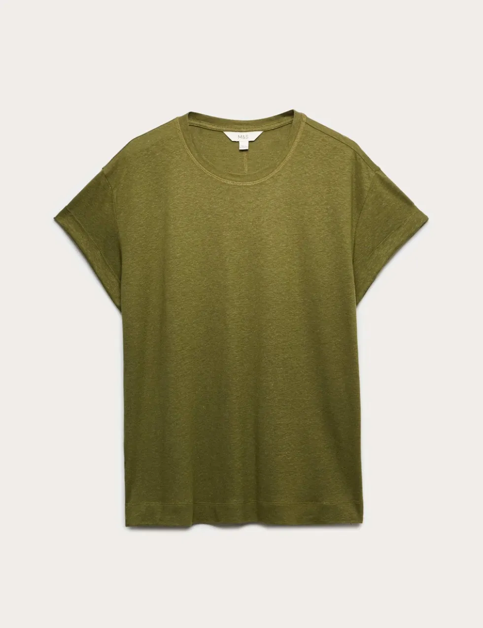 Linen Blend T-Shirt