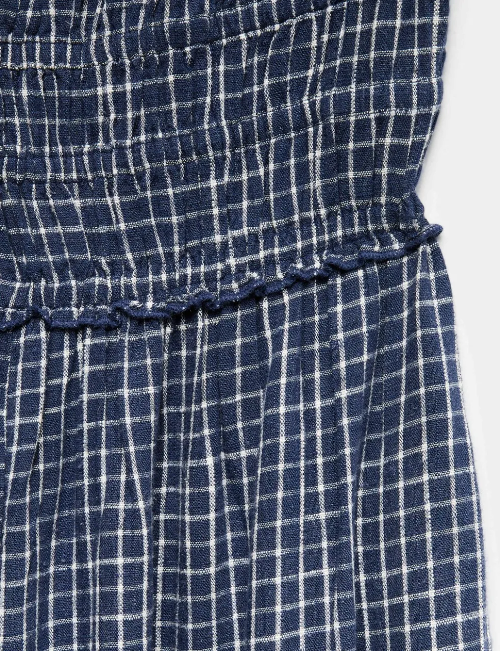 Linen Blend Wide Leg Jumpsuit (6-16 Yrs)