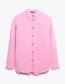 Linen Rich Collared Shirt