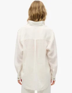 Linen Rich Collared Shirt