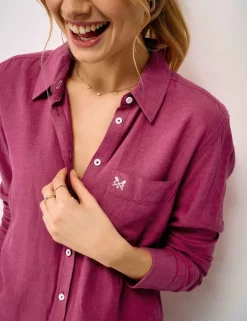 Linen Rich Collared Shirt