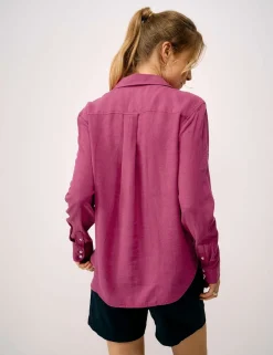 Linen Rich Collared Shirt