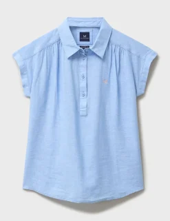 Linen Rich Collared Shirt