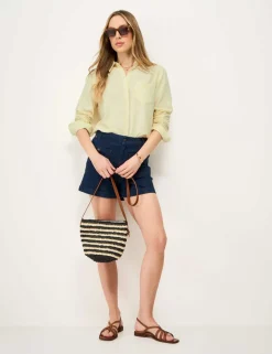 Linen Rich Collared Shirt