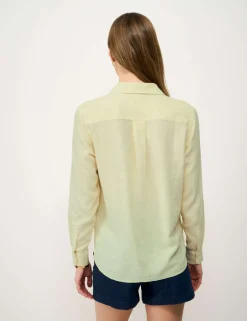Linen Rich Collared Shirt