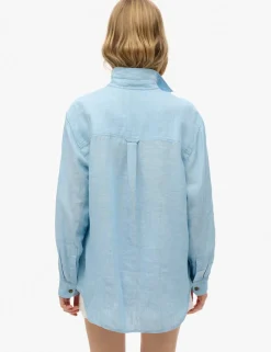Linen Rich Collared Shirt