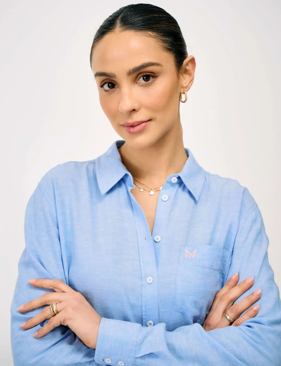 Linen Rich Collared Shirt