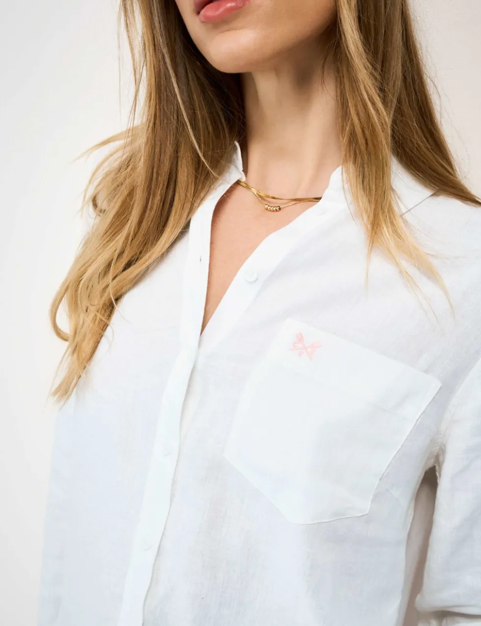 Linen Rich Collared Shirt