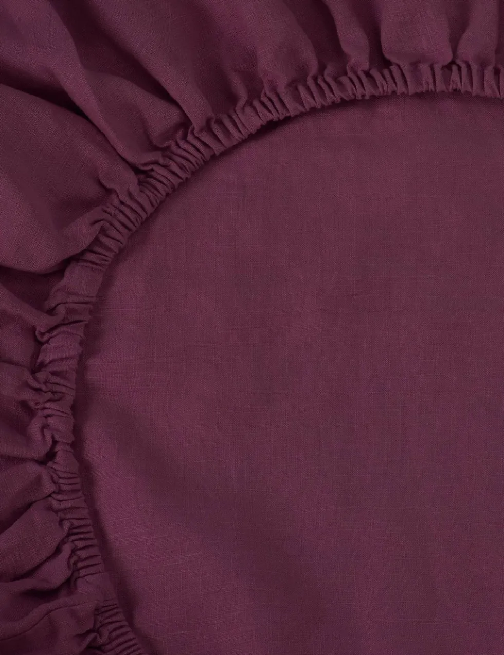 Linen Rich Fitted Sheet