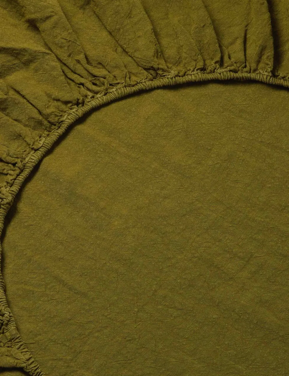 Linen Rich Fitted Sheet