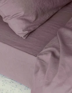 Linen Rich Fitted Sheet