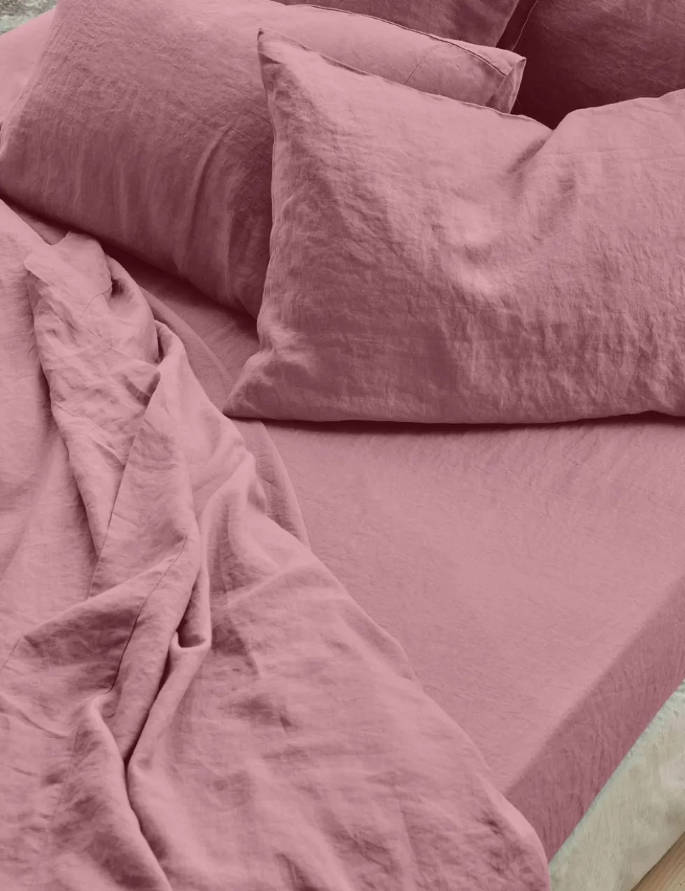 Linen Rich Fitted Sheet