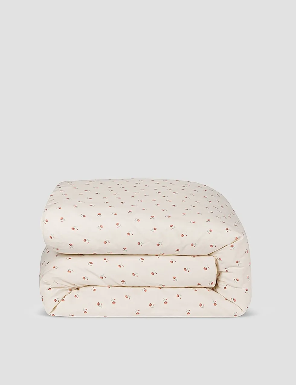 Linen Rich Floral Duvet Cover
