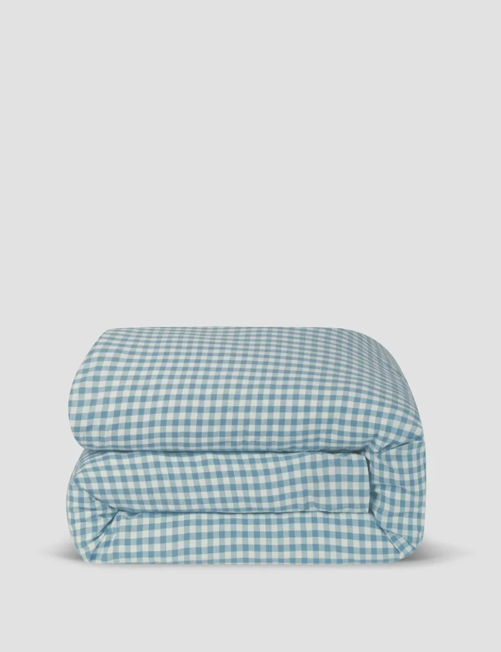 Linen Rich Gingham Duvet Cover