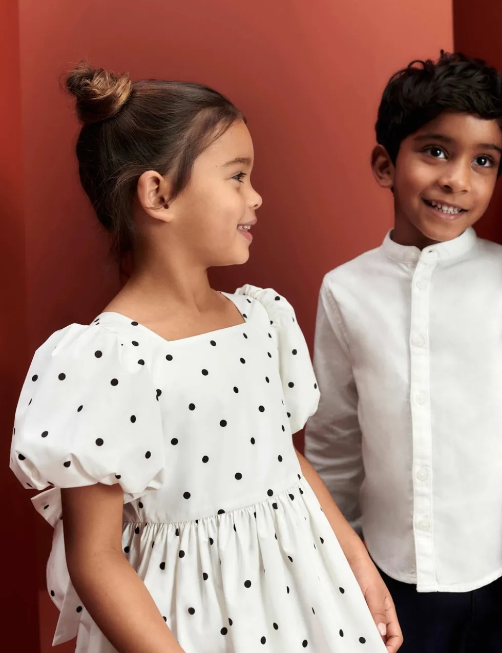 Linen Rich Grandad Shirt (2-8 Yrs)