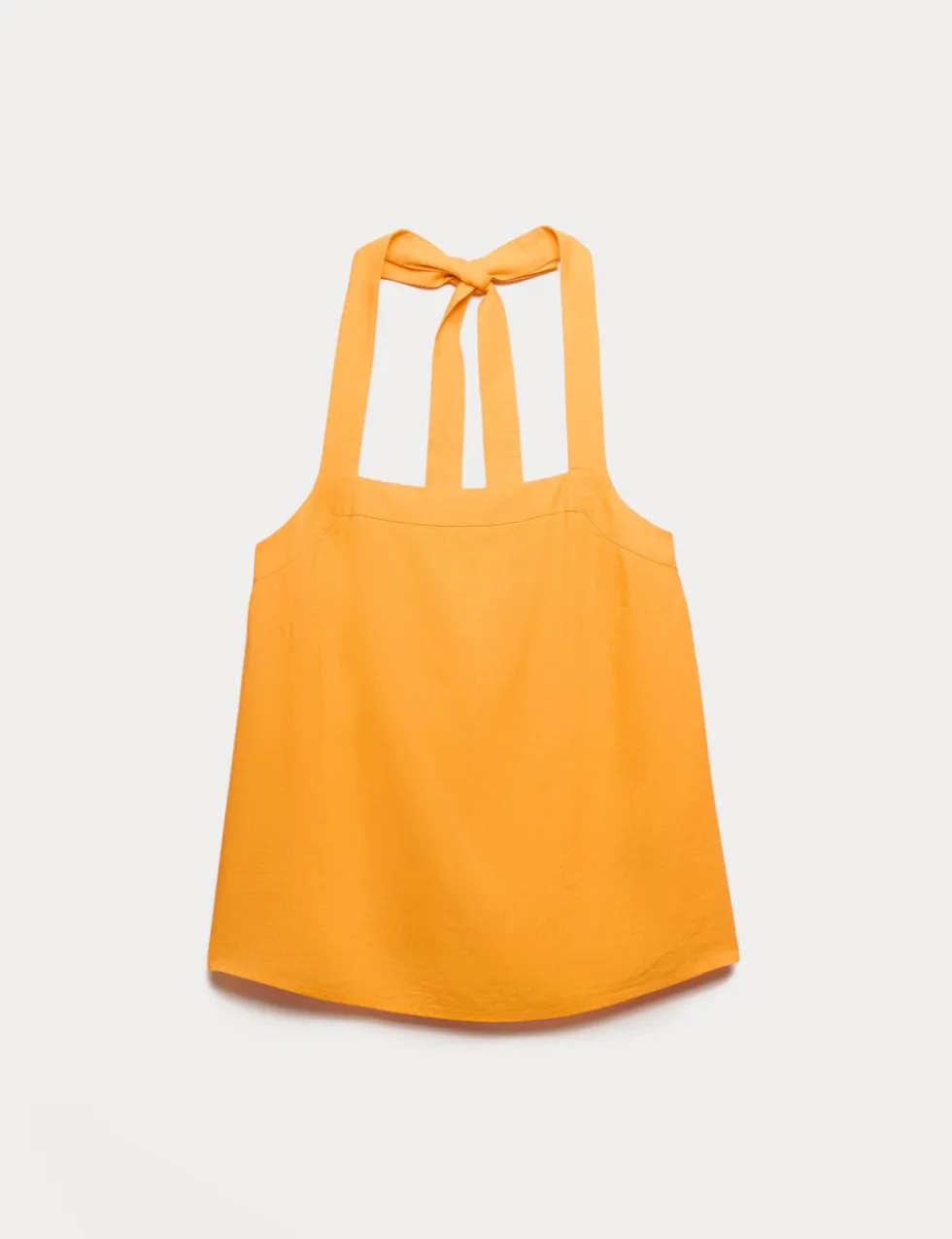 Linen Rich Halter Neck Top
