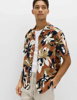 Linen Rich Hawaiian Shirt