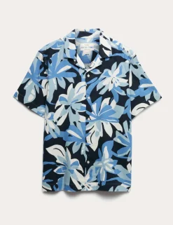 Linen Rich Hawaiian Shirt