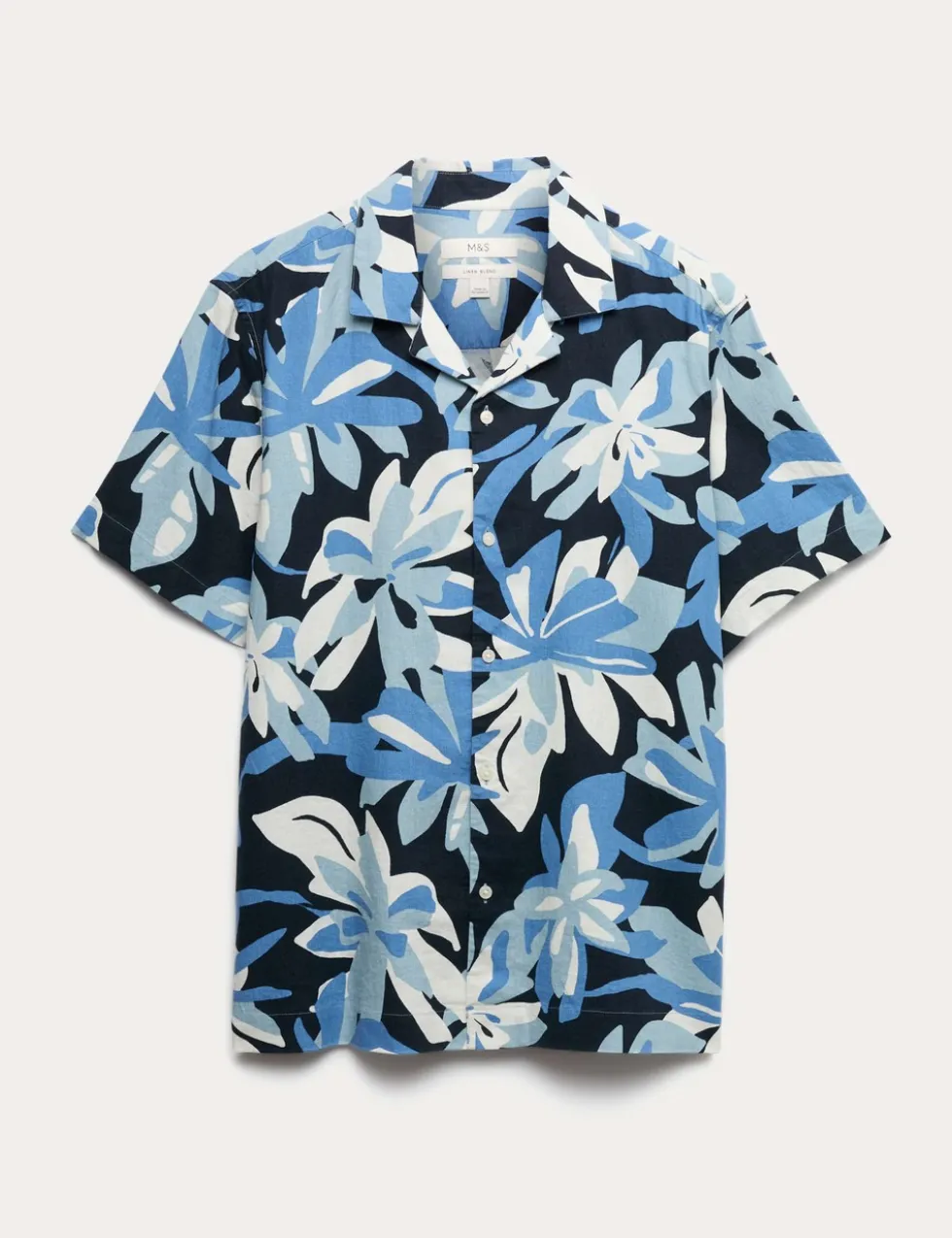 Linen Rich Hawaiian Shirt