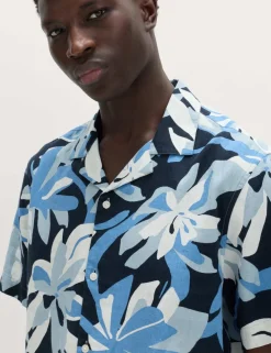 Linen Rich Hawaiian Shirt