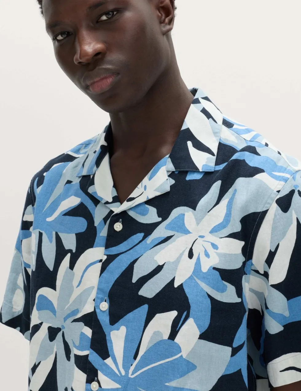 Linen Rich Hawaiian Shirt