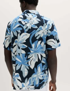 Linen Rich Hawaiian Shirt