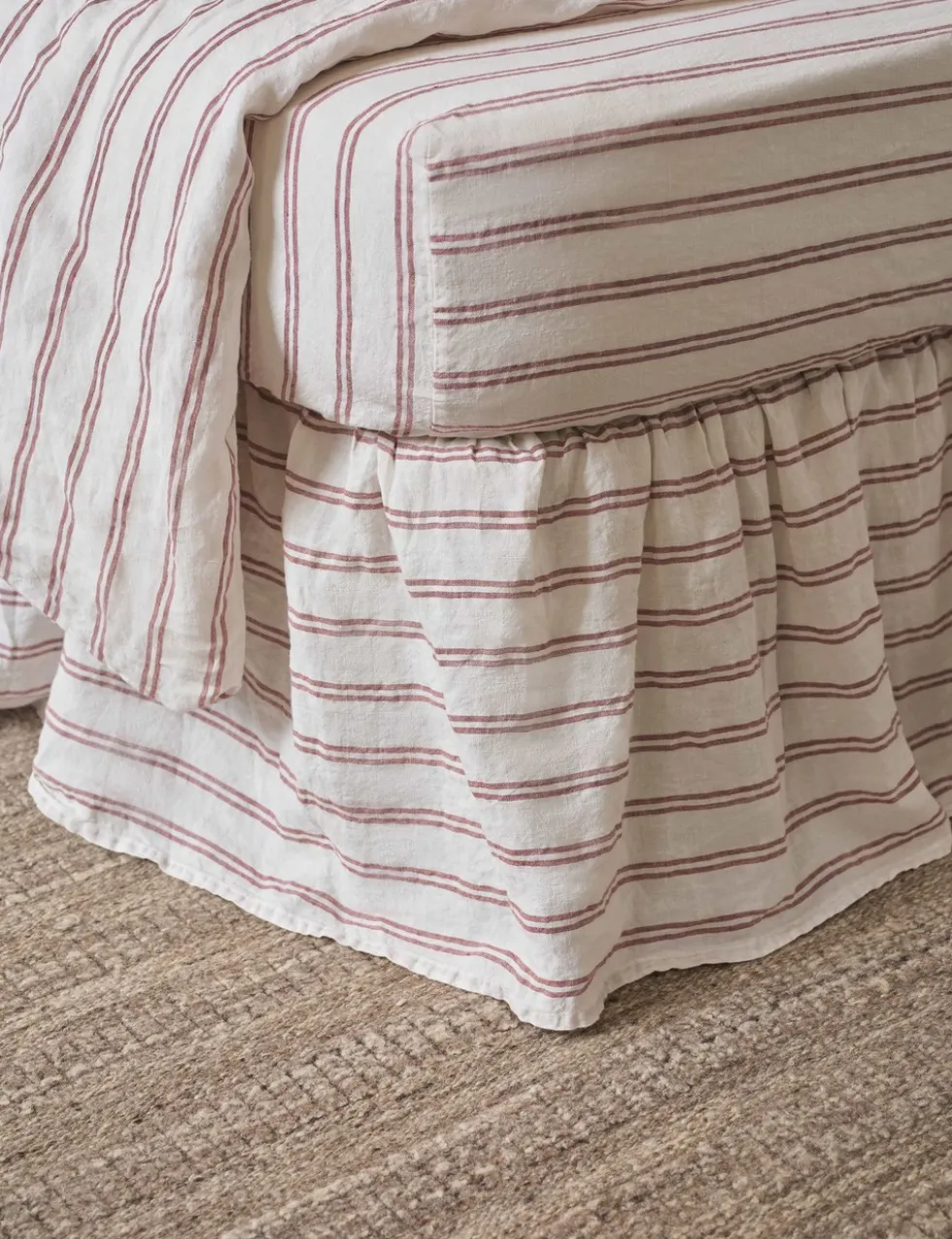 Linen Rich Kemptown Striped Valance Sheet