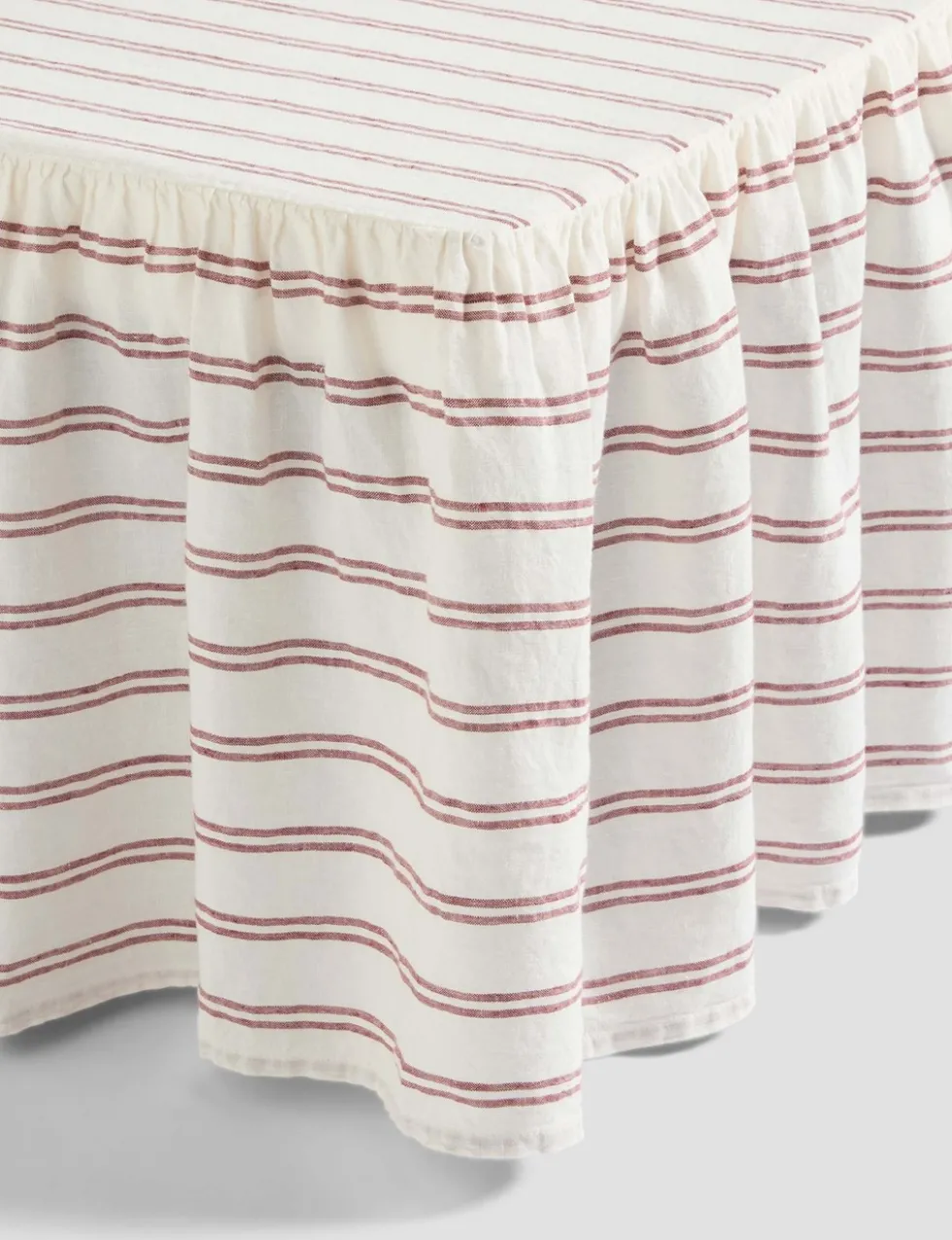 Linen Rich Kemptown Striped Valance Sheet