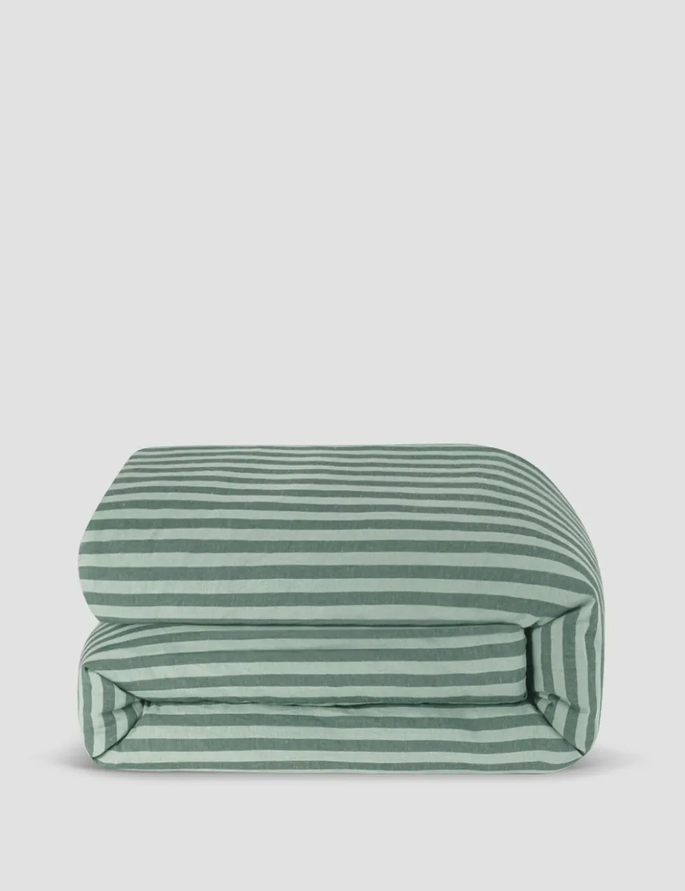 Linen Rich Pembroke Stripe Duvet Cover