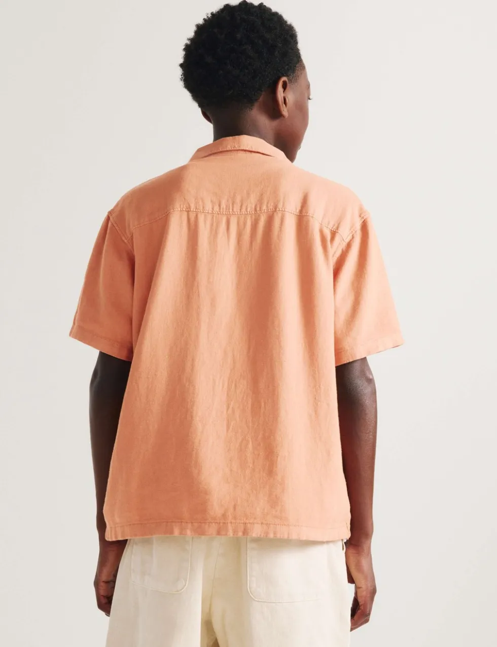 Linen Rich Plain Shirt (6-16 Yrs)
