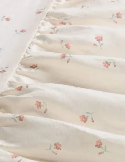 Linen Rich Printed Valance Sheet
