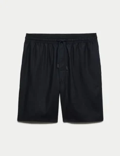 Linen Rich Pyjama Shorts
