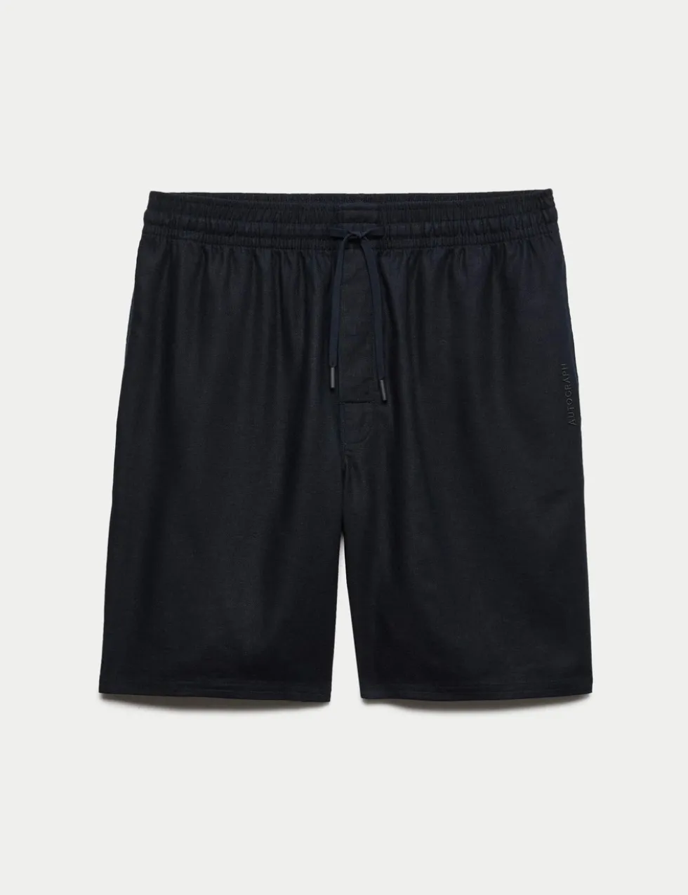 Linen Rich Pyjama Shorts