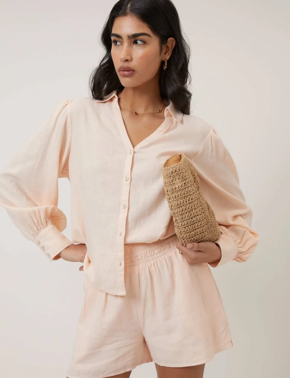 Linen Rich Shorts