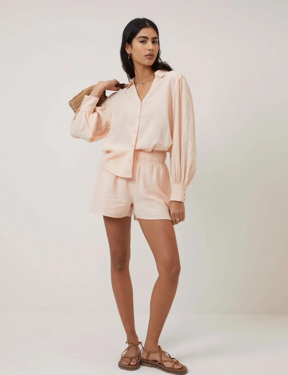 Linen Rich Shorts