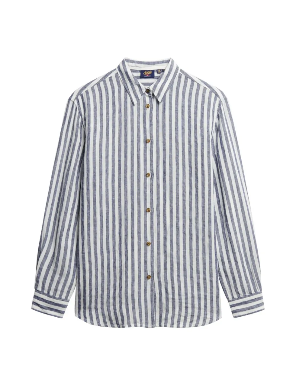 Linen Rich Striped Shirt
