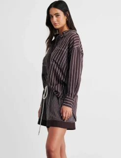 Linen Rich Striped Shirt