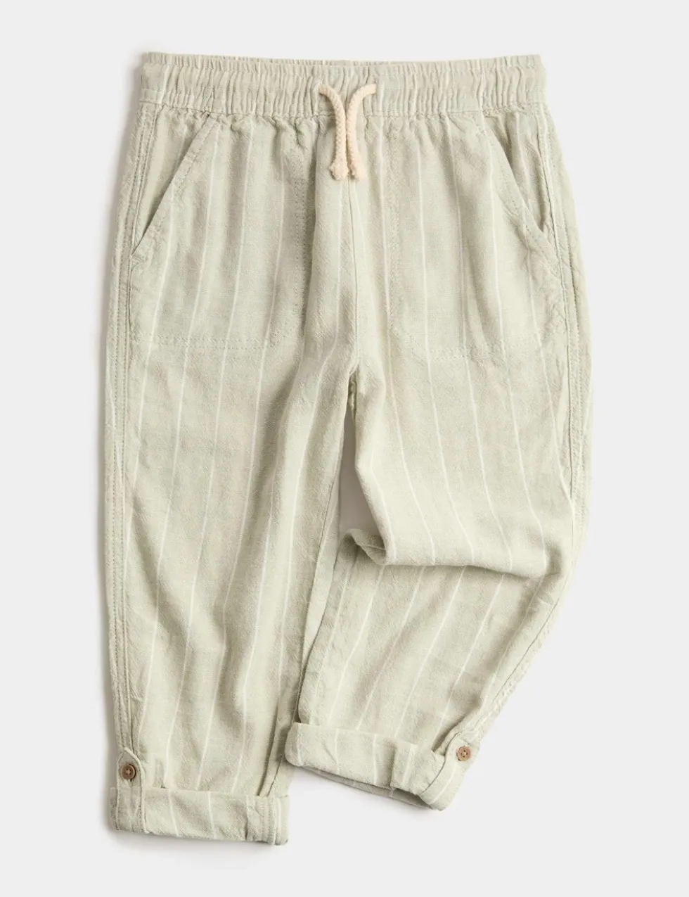 Linen Rich Trousers (2-8 Yrs)