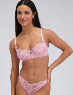 Lita Lace Wired Balconette Bra (A-E)